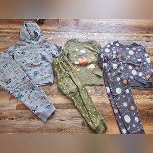 Kids Jogger Sets - Gray, Green